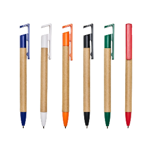 Caneta Ecológica com Suporte para Celular