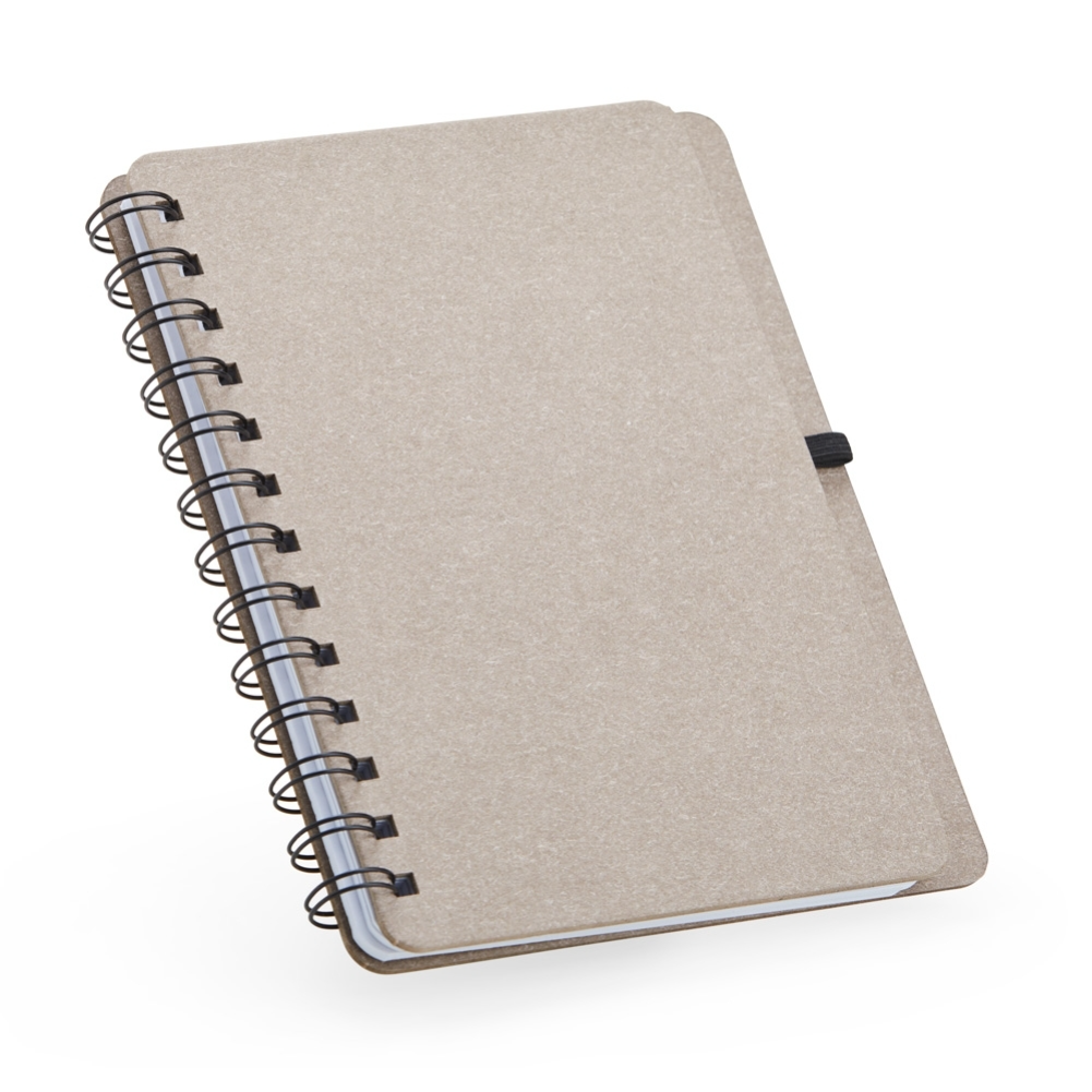 Caderno Kraft B6 com Porta Caneta