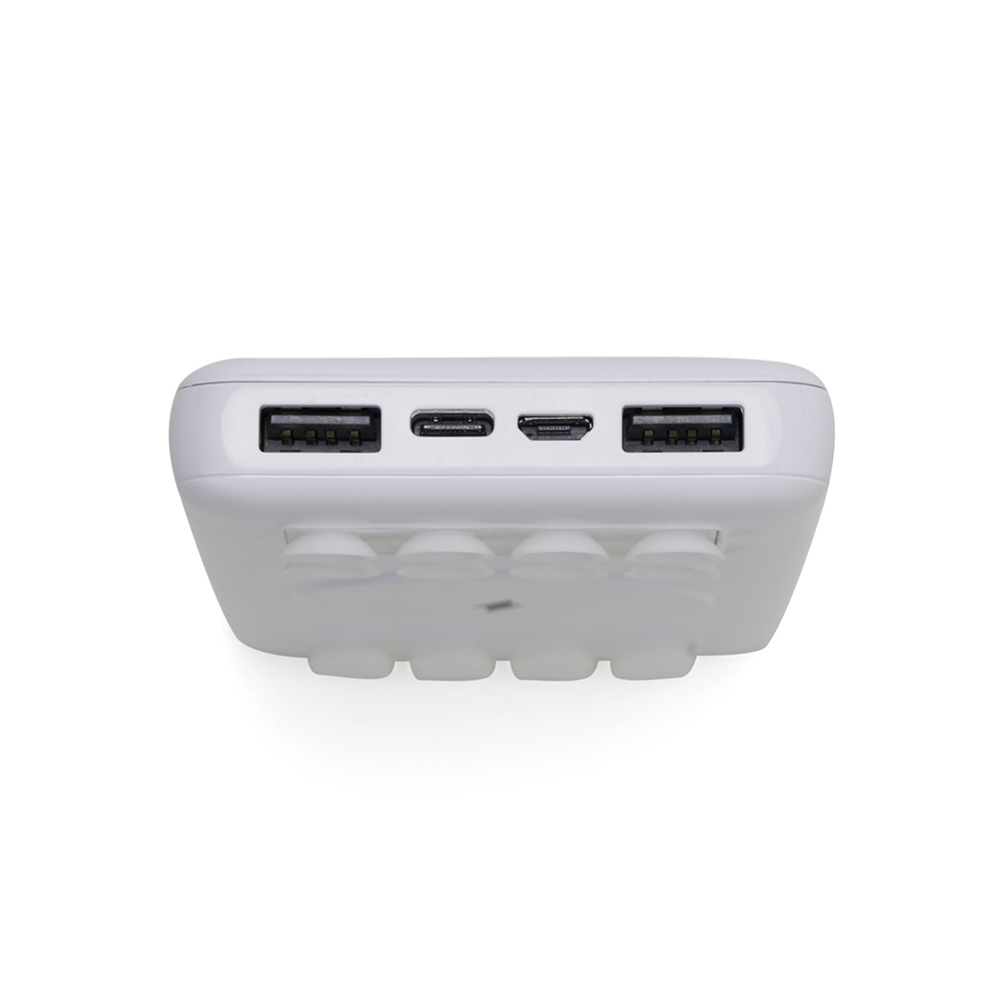 Power Bank 10.000mAh com Carregamento via Indução ou via Cabo