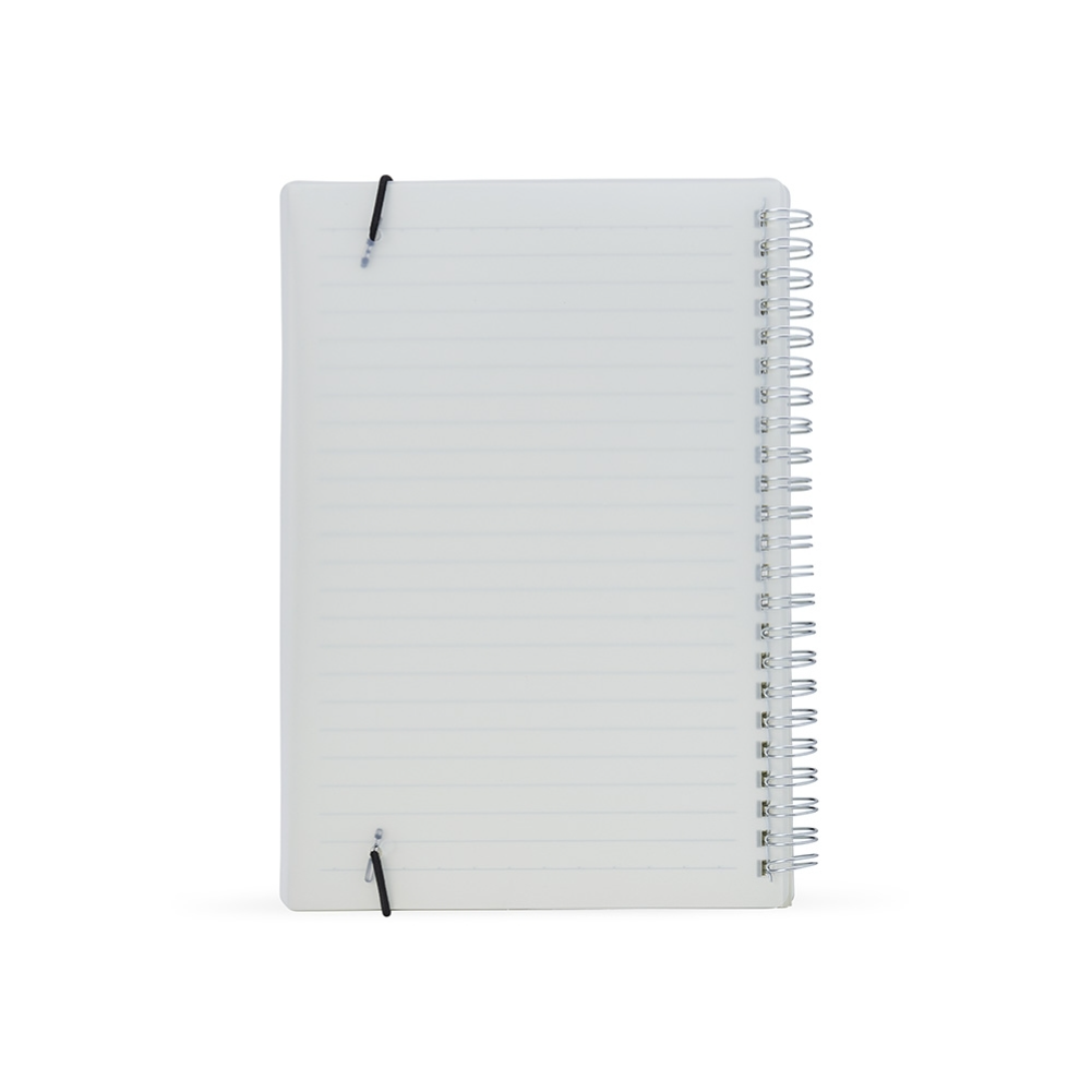 Caderno A5 Plástico