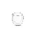 Copo Vidro Parede Dupla 160ml