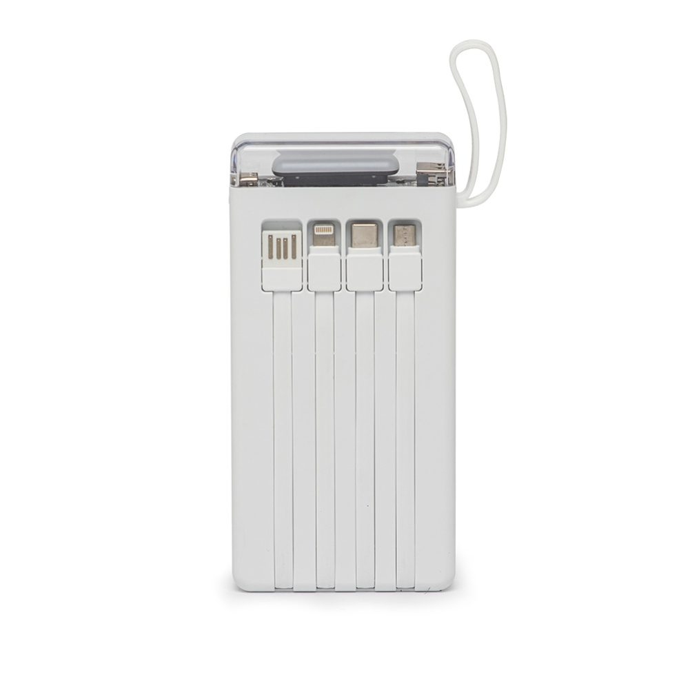 Power Bank 10.000mAh com Lanterna e Multissaídas