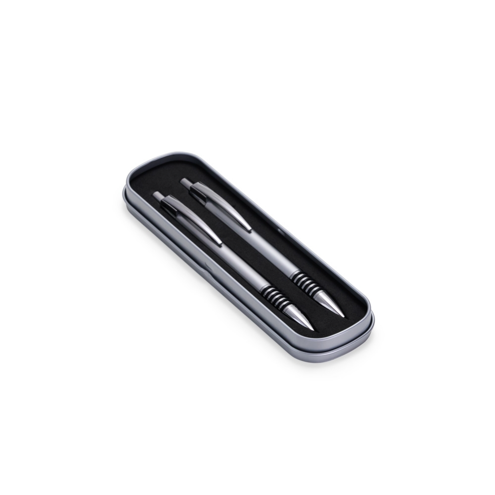 Conjunto Caneta e Lapiseira Metal