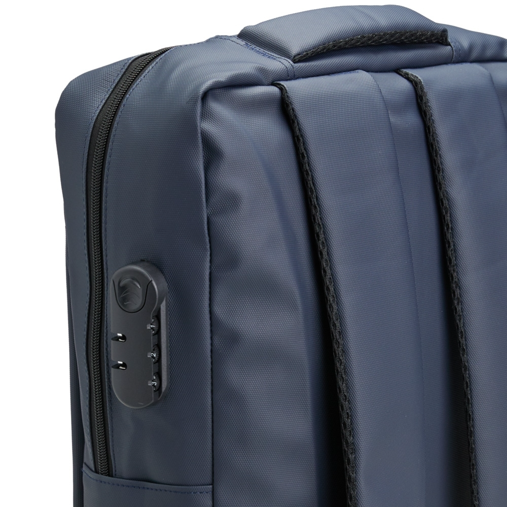 Mochila PU Impermeável Antifurto 22L