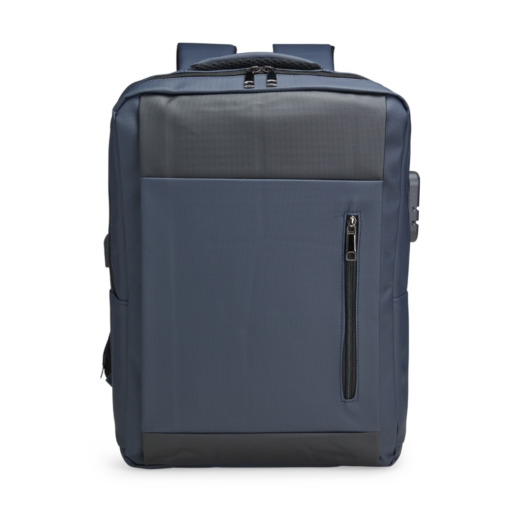 Mochila PU Impermeável Antifurto 22L