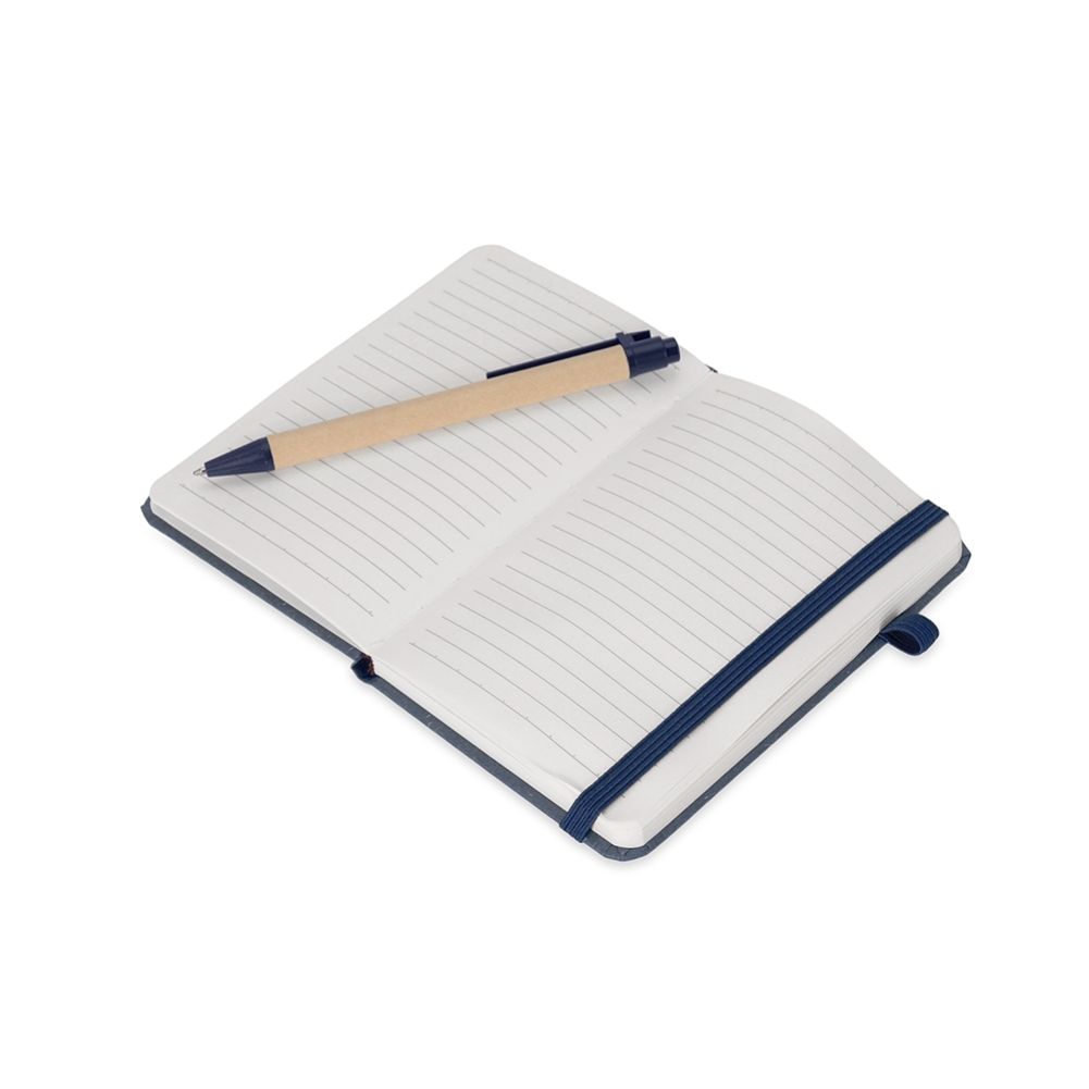 Caderneta Palha de Trigo com Caneta