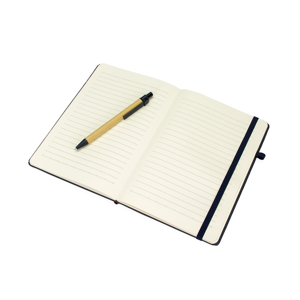 Caderneta Fibra de Arroz com Caneta