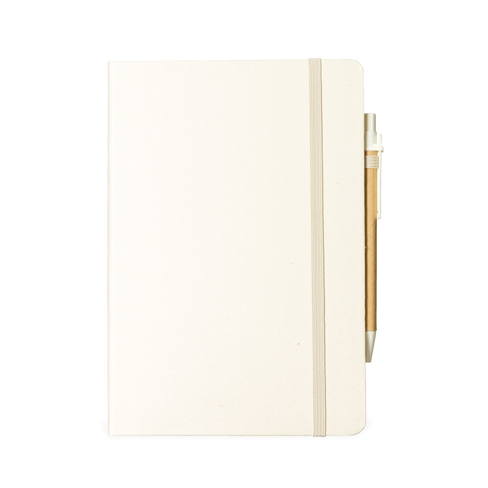 Caderneta Fibra de Arroz com Caneta