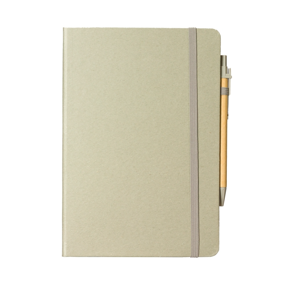 Caderneta Fibra de Arroz com Caneta