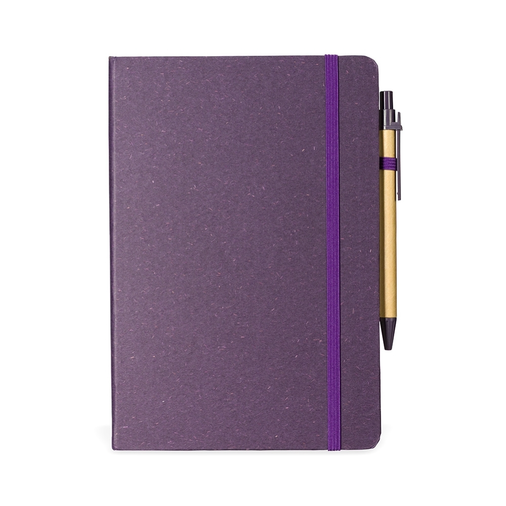 Caderneta Fibra de Arroz com Caneta