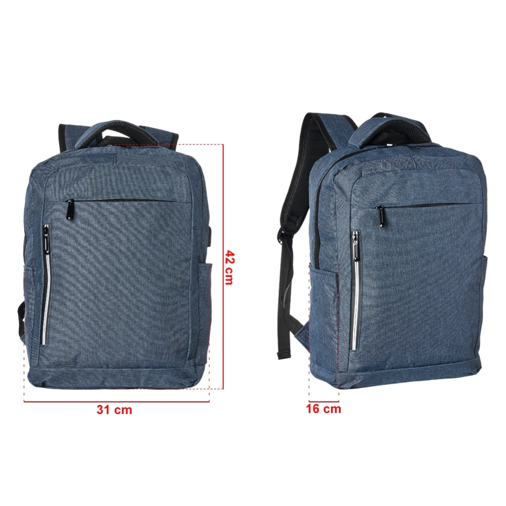 Mochila de Nylon USB 20 Litros