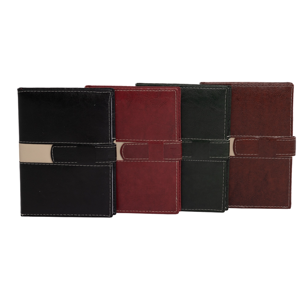 Agenda Diária 2026 com Fecho e Suporte pra Caneta