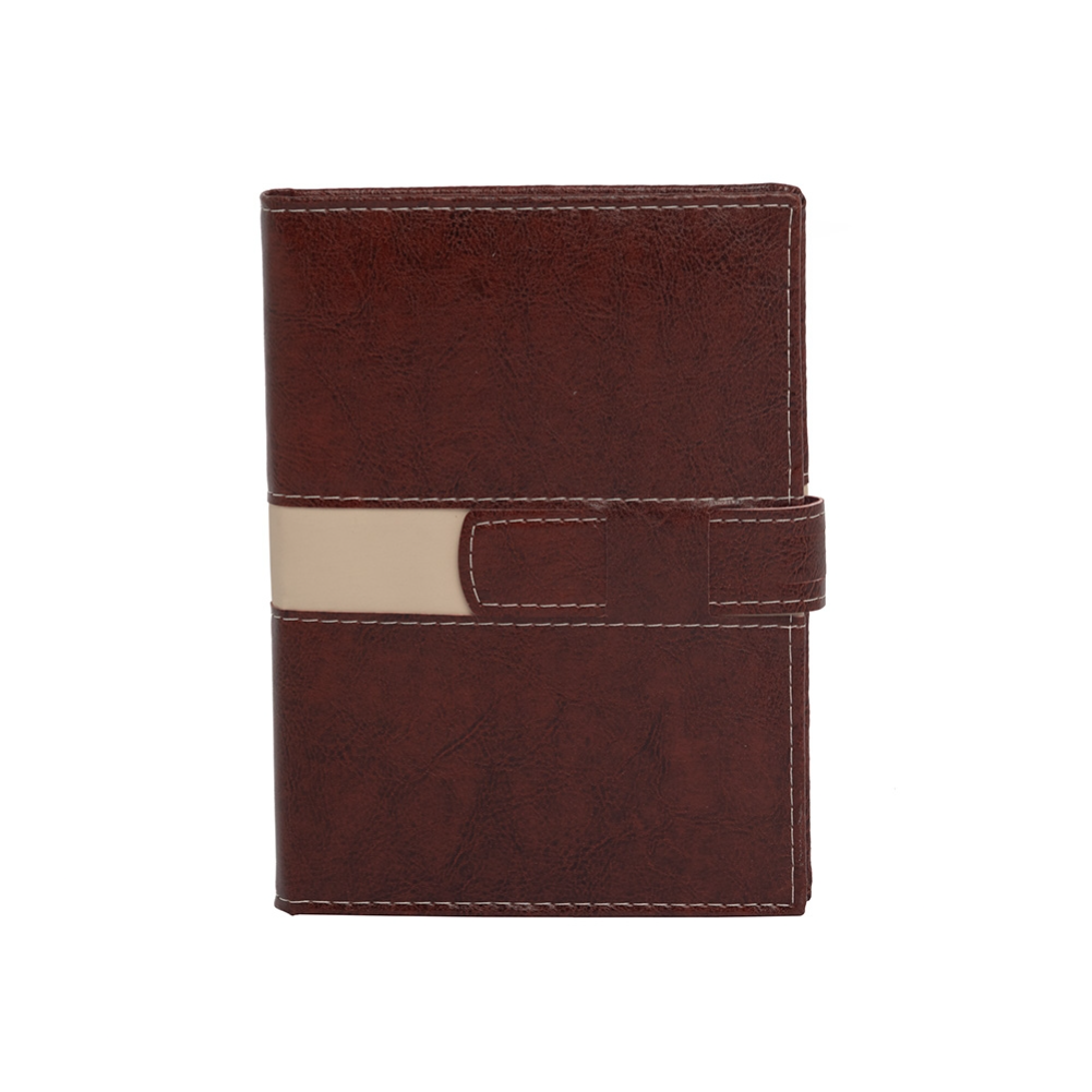 Agenda Diária 2026 com Fecho e Suporte pra Caneta