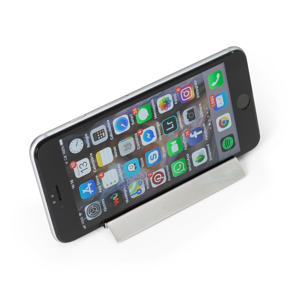 Porta Celular Inox