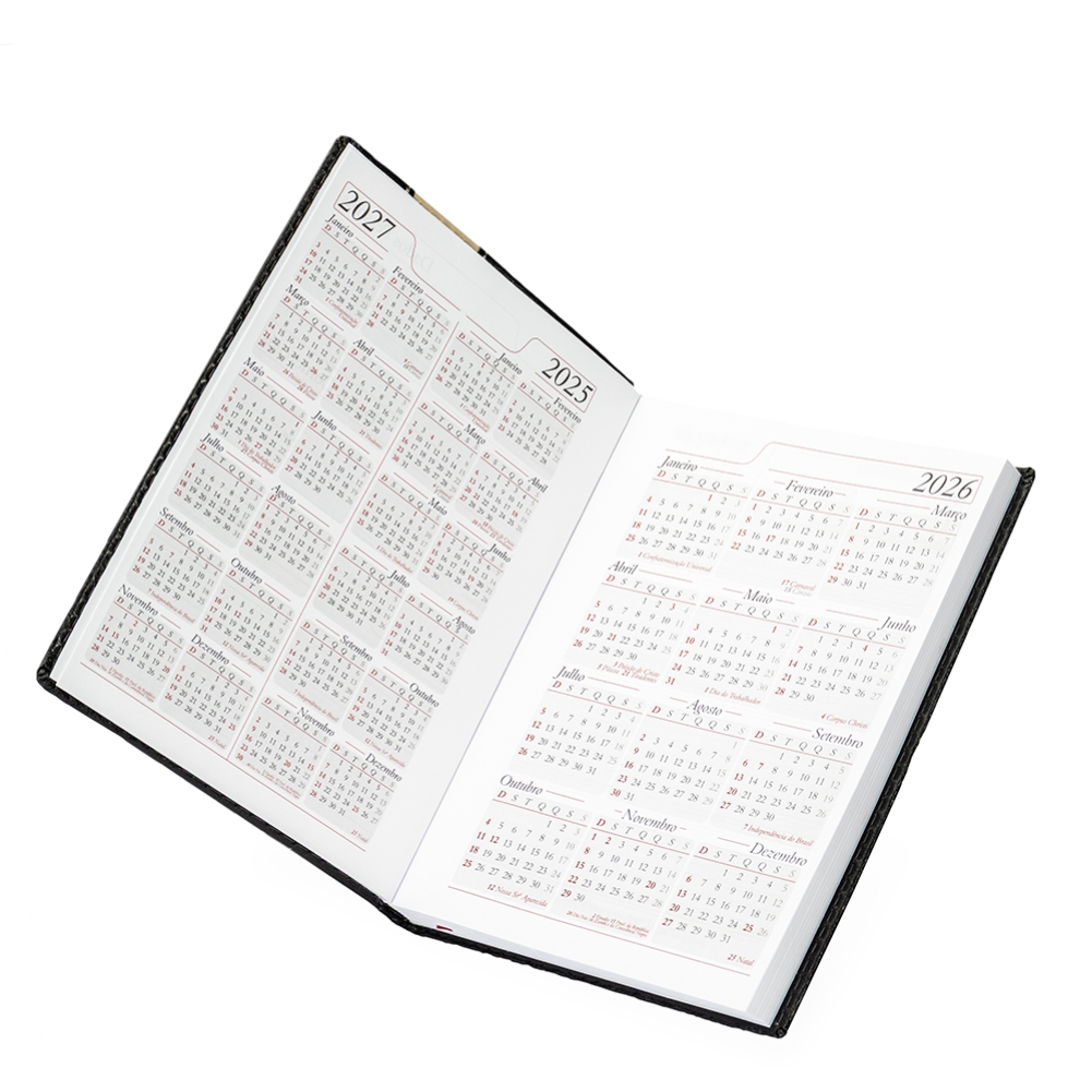 Agenda Couro Sintético 2026