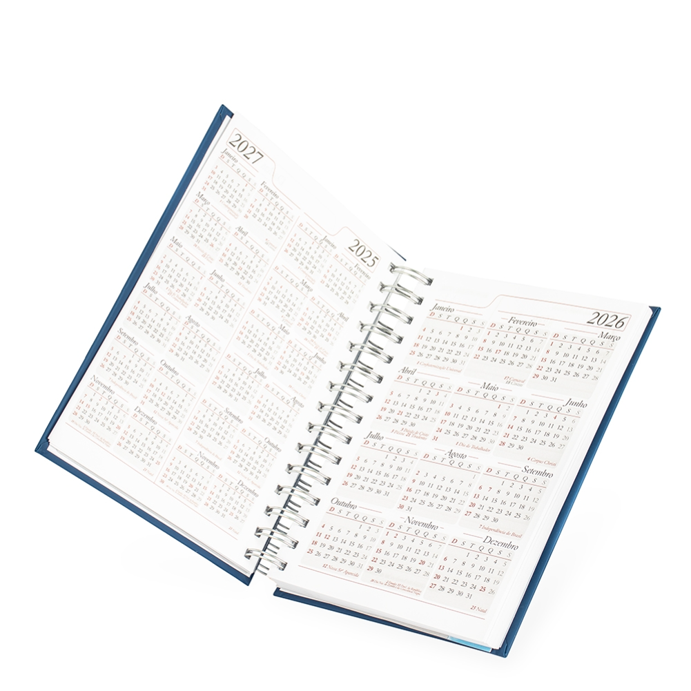 Agenda Diária 2026 Wire-o