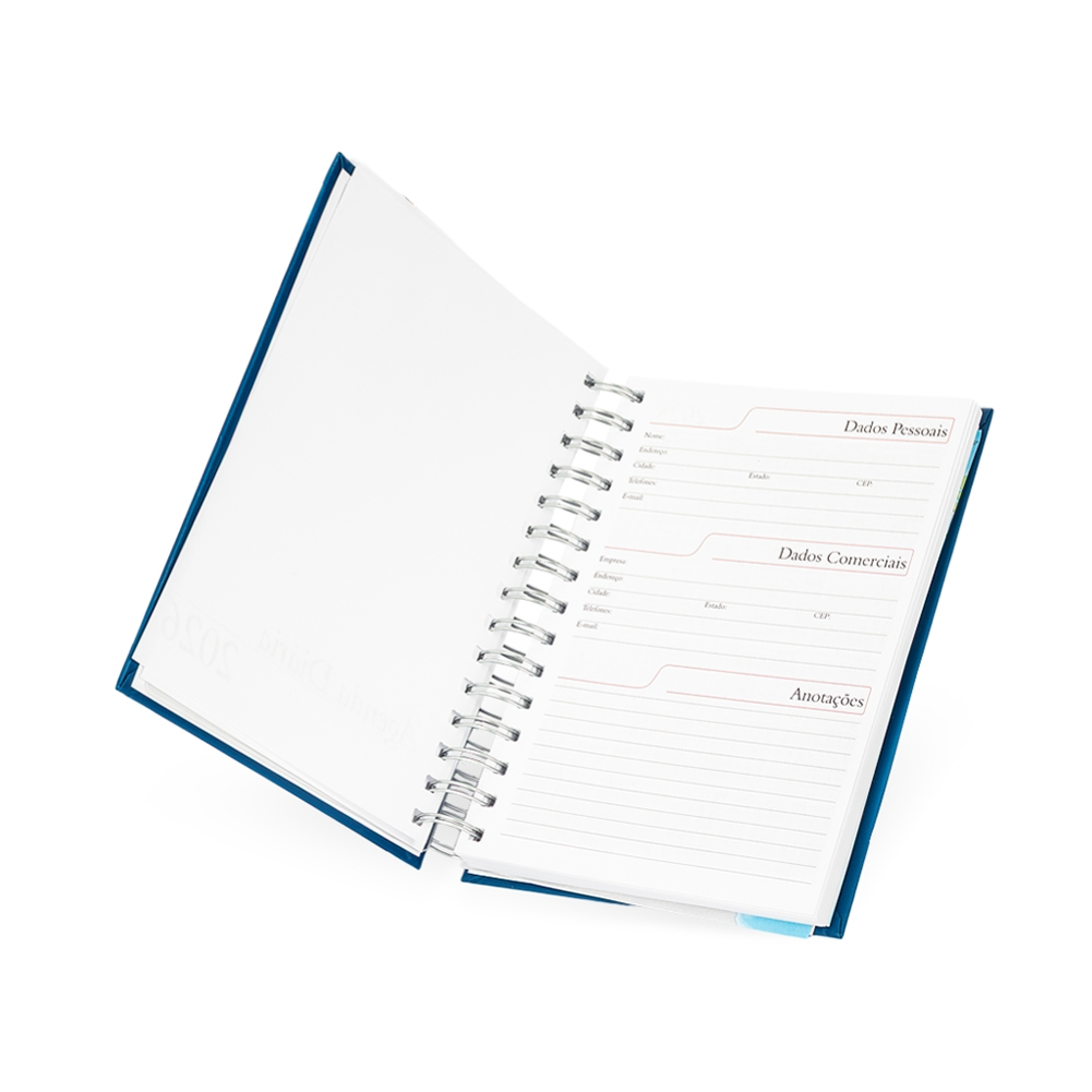 Agenda diária 2026 Wire-o