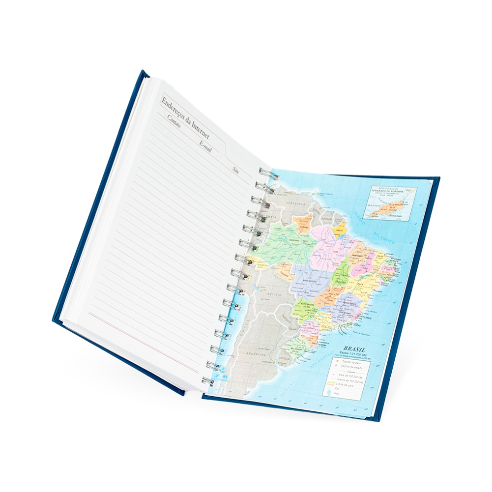 Agenda diária 2026 Wire-o