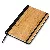 Caderneta em Bambu