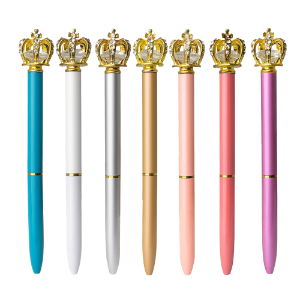 Caneta Metal Coroa