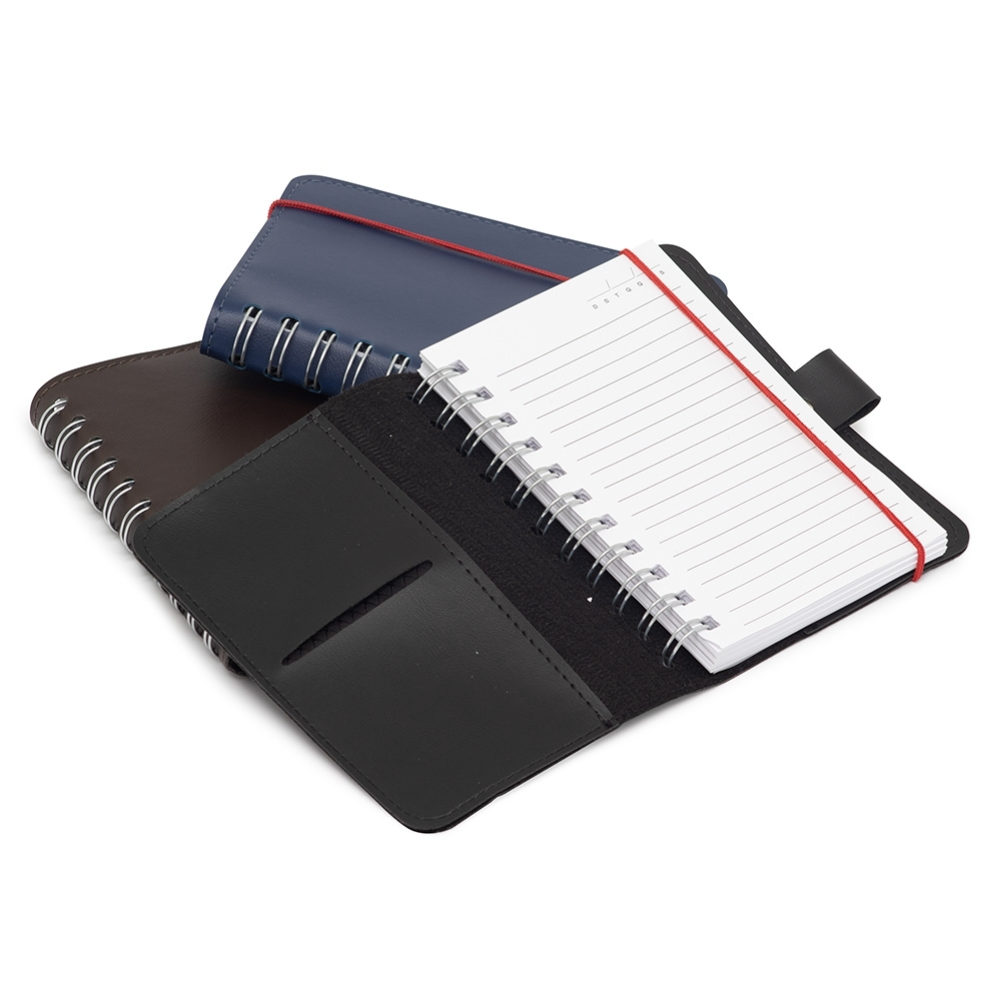 Caderneta de Couro Sintético