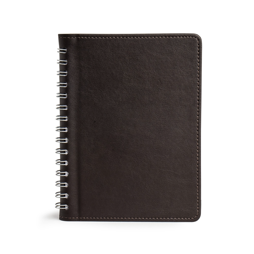 Caderno de Couro Sintético