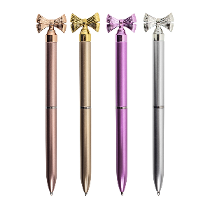 Caneta Plástica Laço