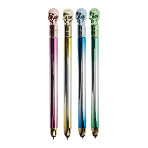 Caneta Plástica Caveira