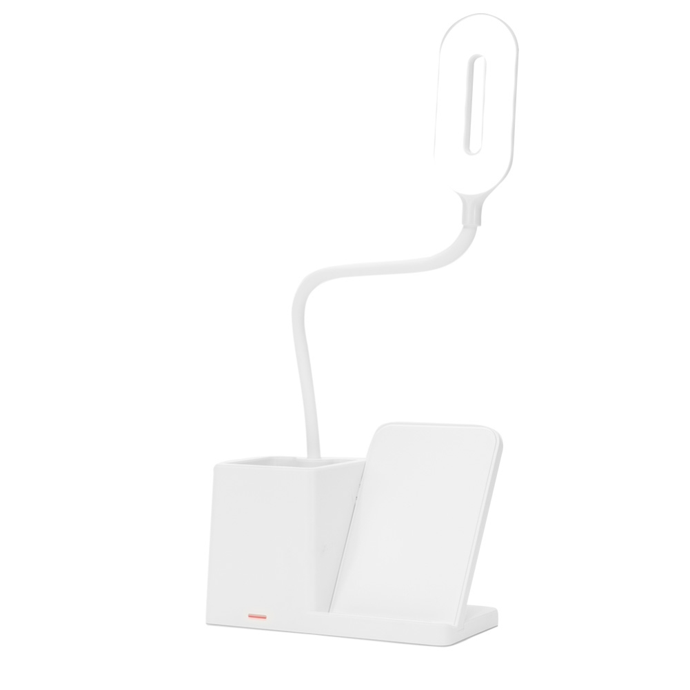 Luminária Led com Carregamento via Indução e Porta-caneta
