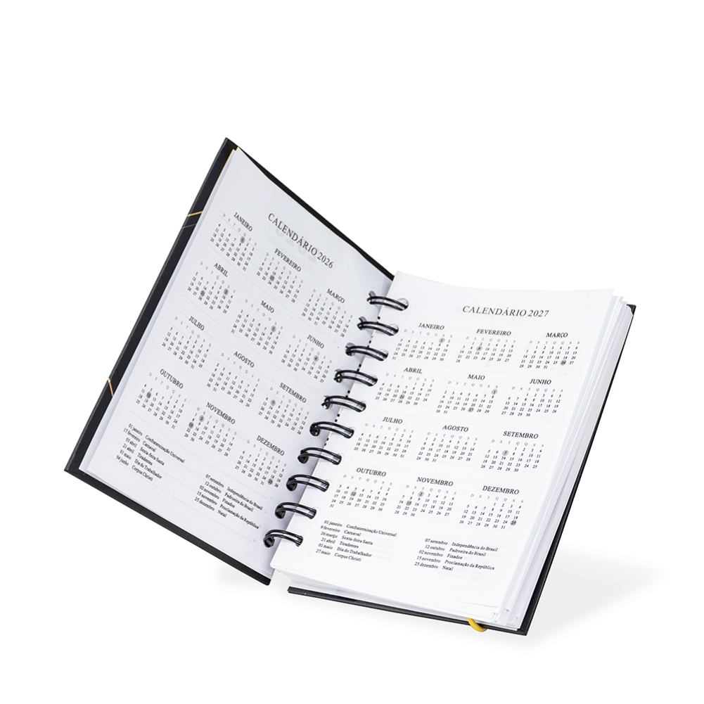 Agenda Diária 2026 Wire-O