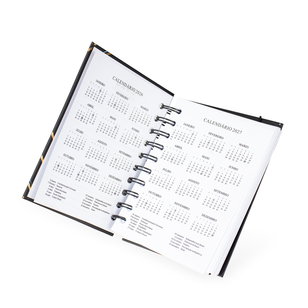 Agenda Diária 2026 Wire-O