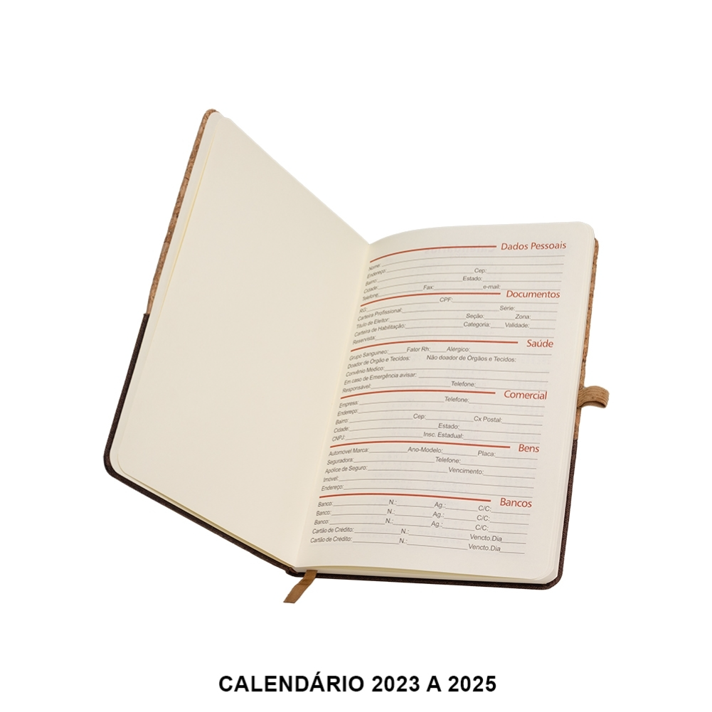 Caderneta A5 Cortiça