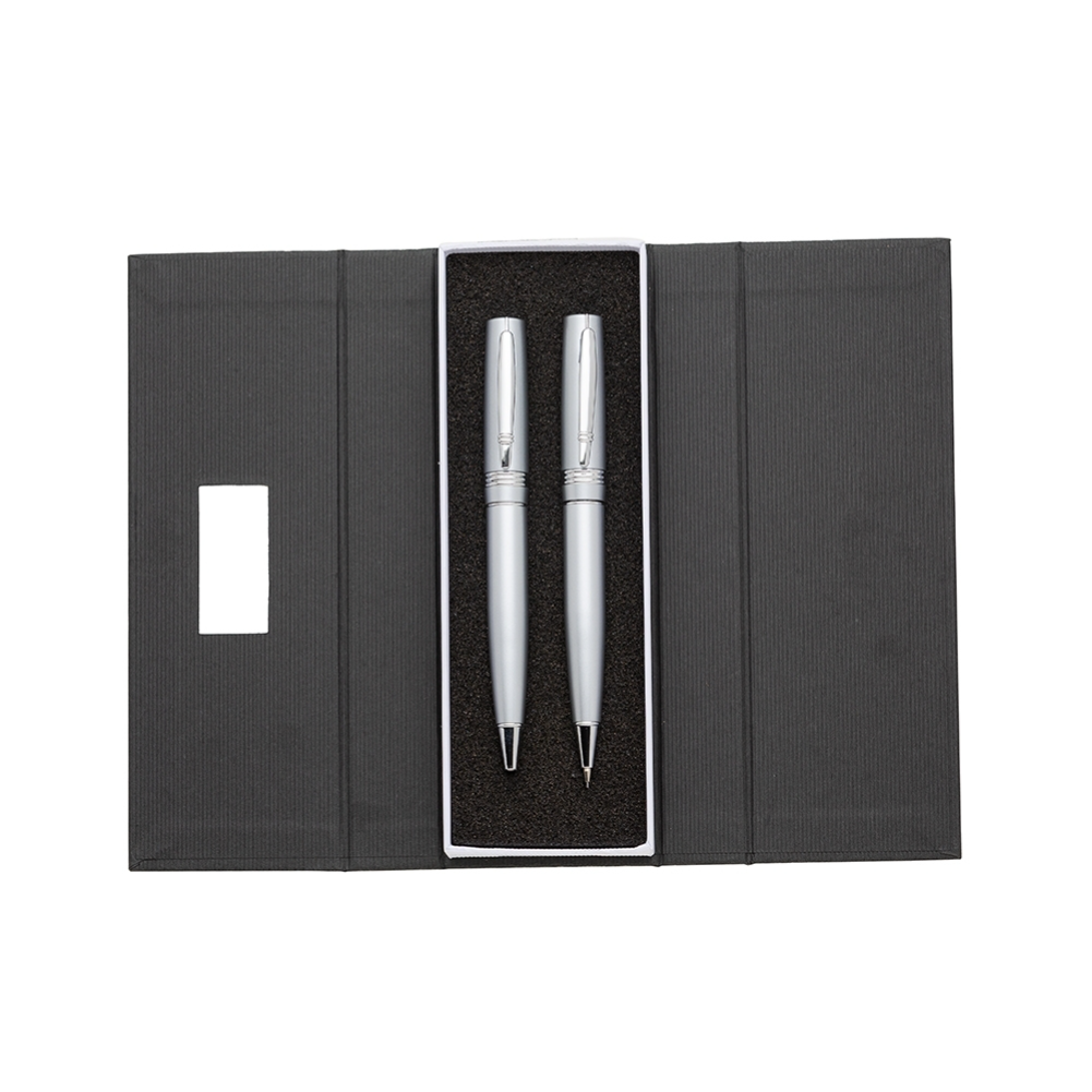 Conjunto Caneta e Lapiseira Metal