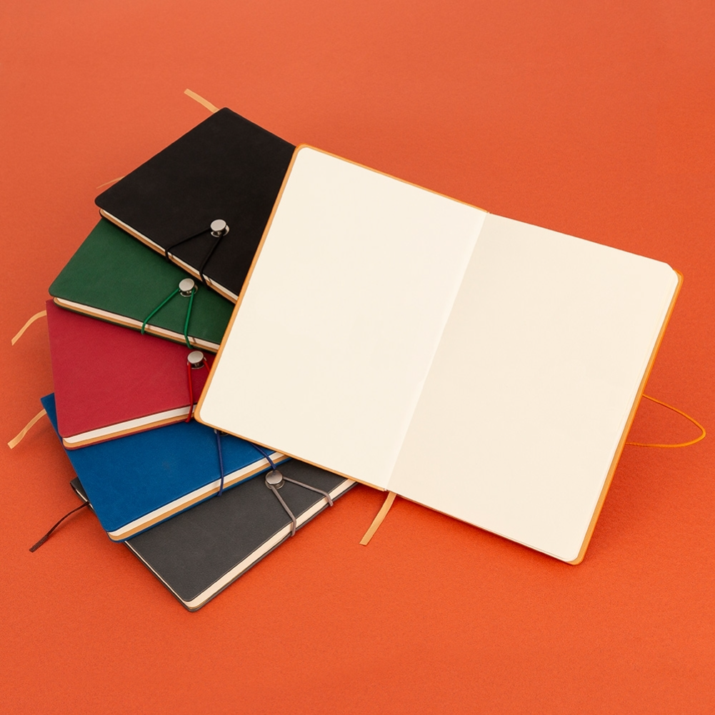 Caderneta Sintética com Fecho