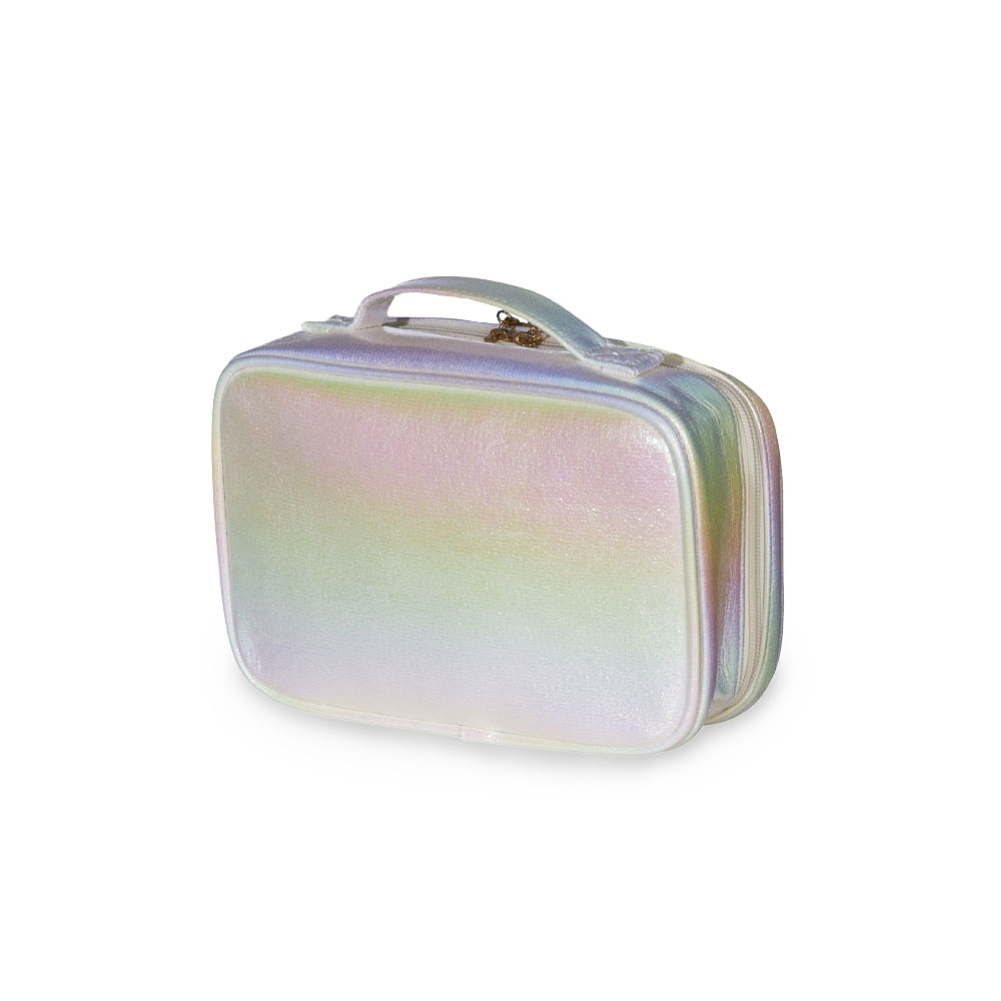 Necessaire Sintética Holográfica Impermeável