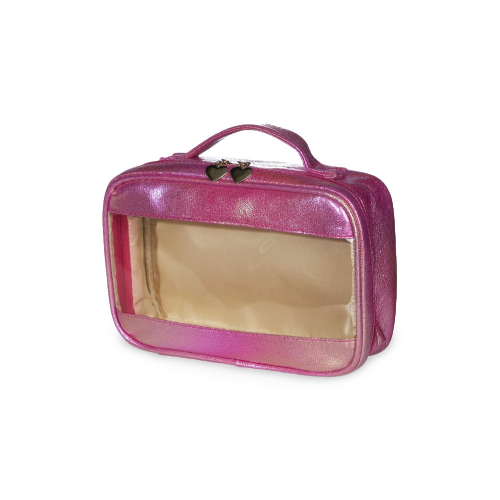 Necessaire Sintética Holográfica Impermeável