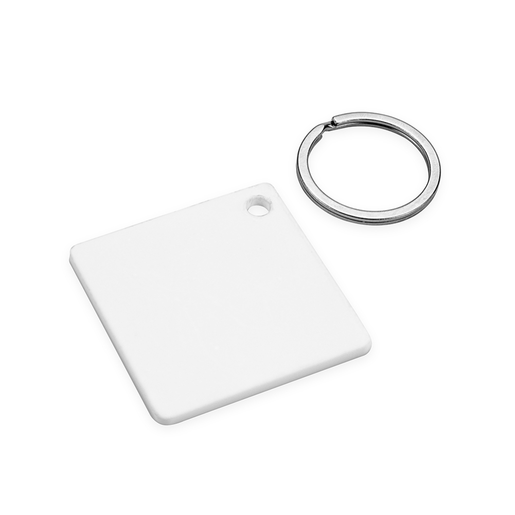 Chaveiro Acrílico Quadrado