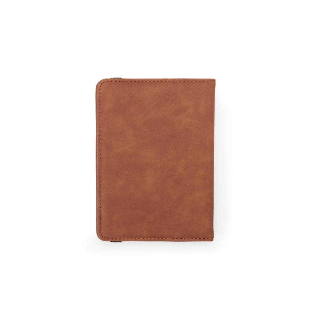 Porta-passaporte em Couro Sintético