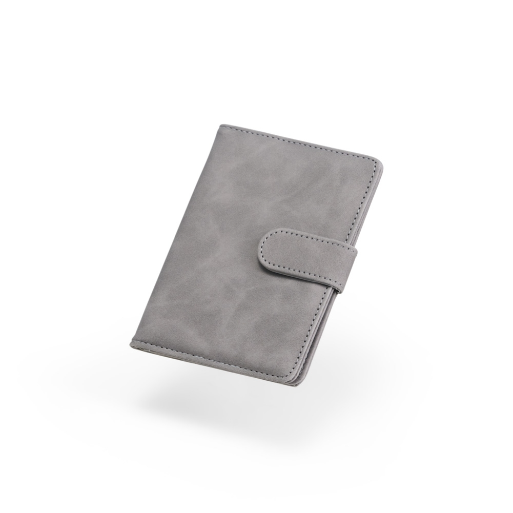 Porta-passaporte em Couro Sintético