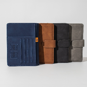 Porta-passaporte em Couro Sintético