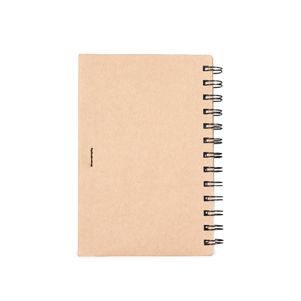 Caderno Ecológico com Autoadesivos e Caneta