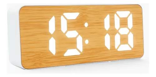 Relógio Despertador LED