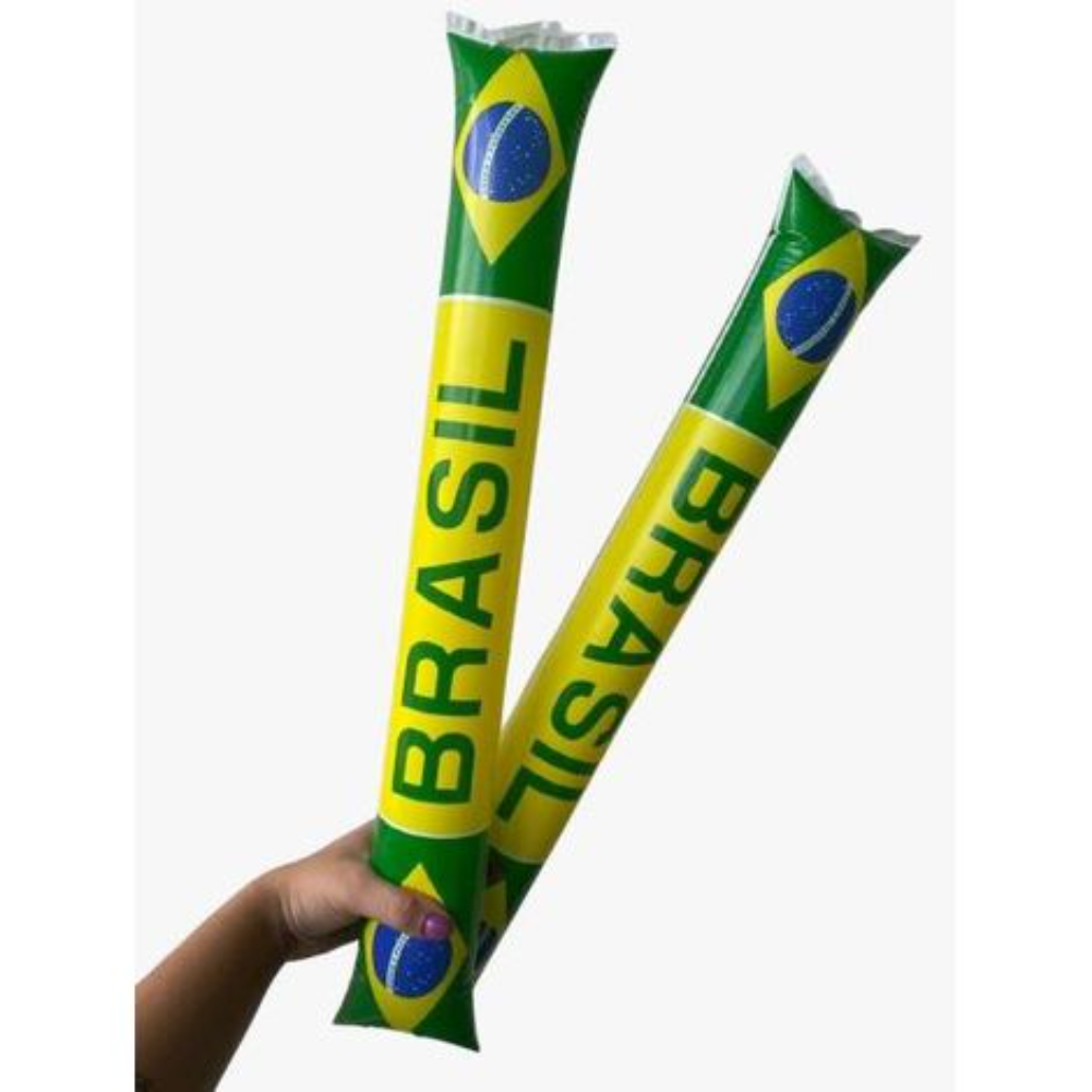 Balão Bastão Bate Bate Inflável Copa do Mundo Brasil