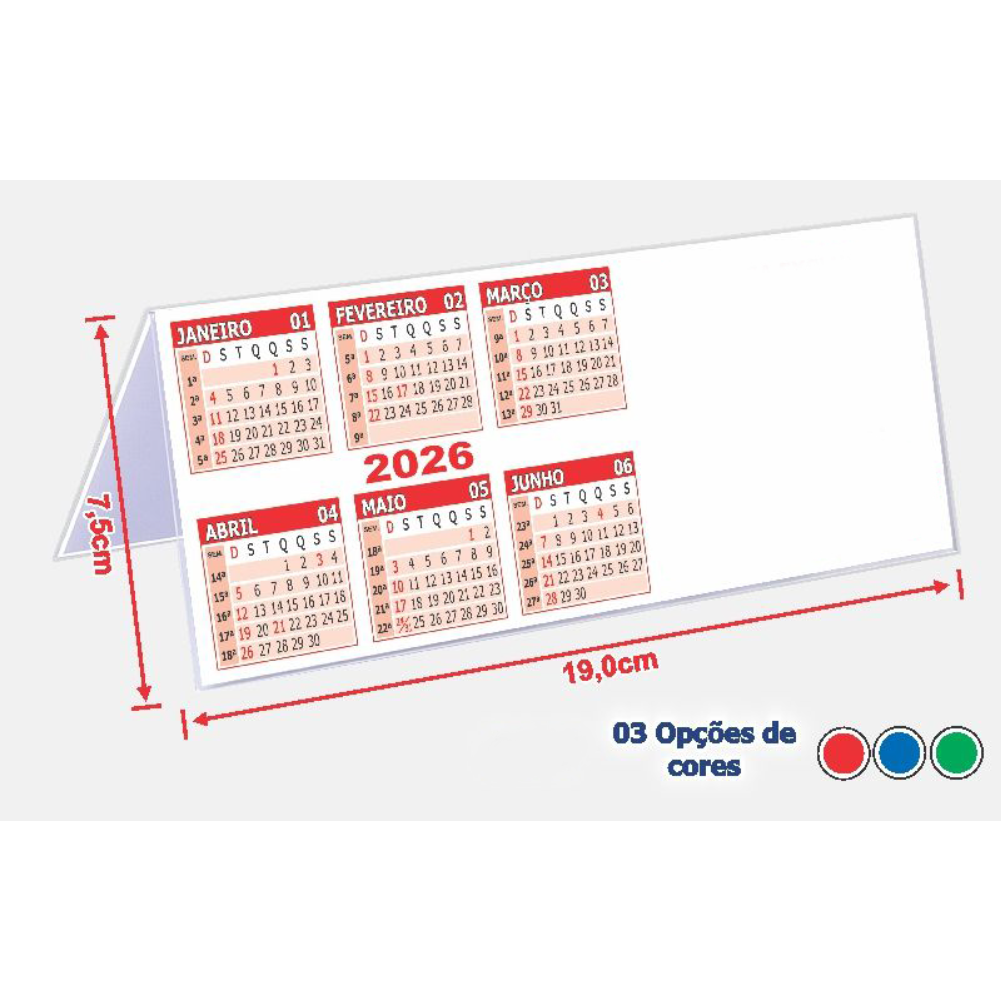 Calendário de Mesa Atria – CA-07