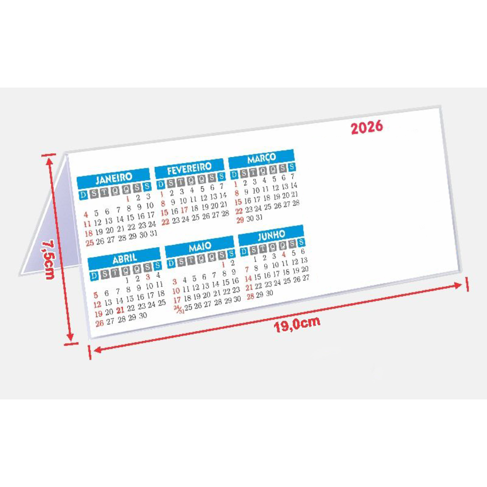 Calendário de Mesa Bellatrix – CA-10
