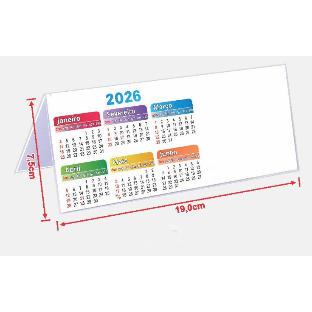 Calendário de Mesa Spica – CA-12