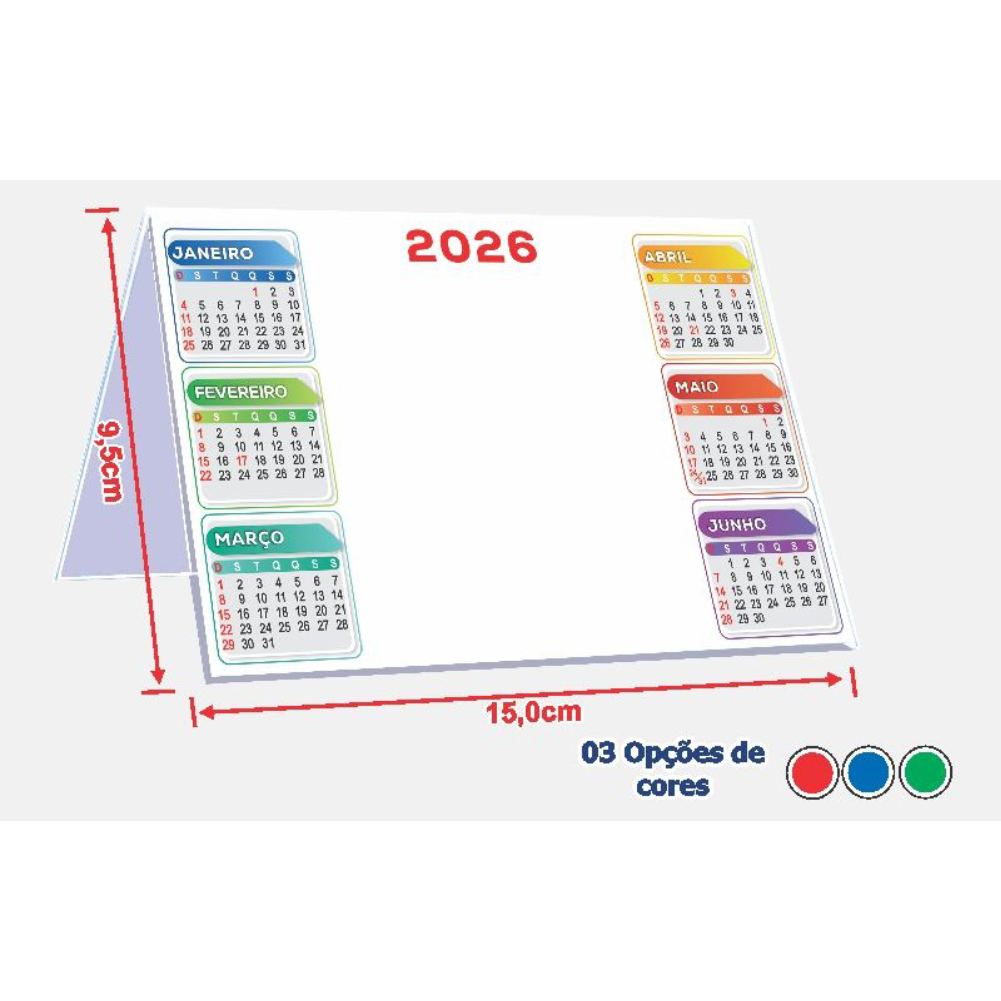 Calendário de Mesa Electra – CA-17