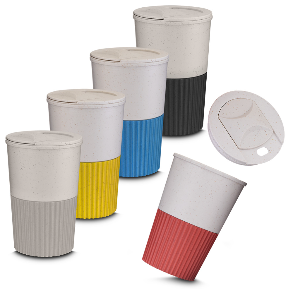 Copo Plástico em Fibra de Trigo