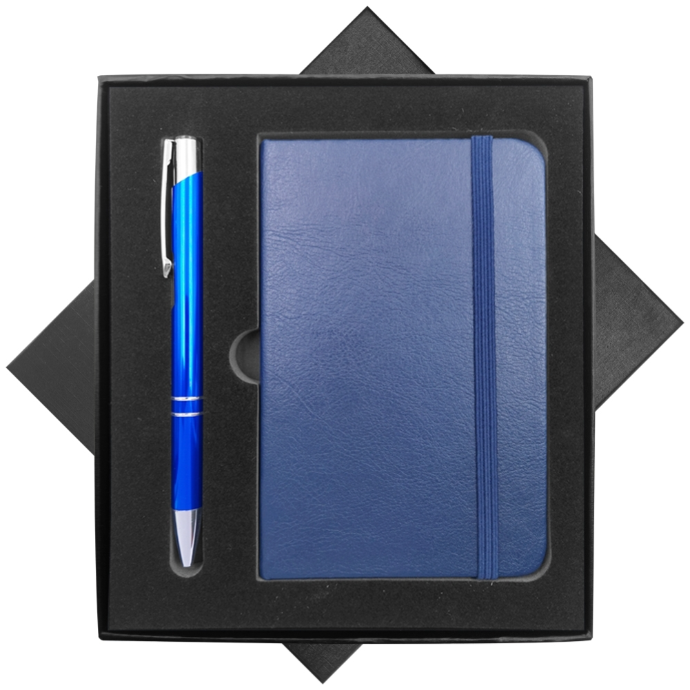 Bloco de Notas Com Caneta e Caixa