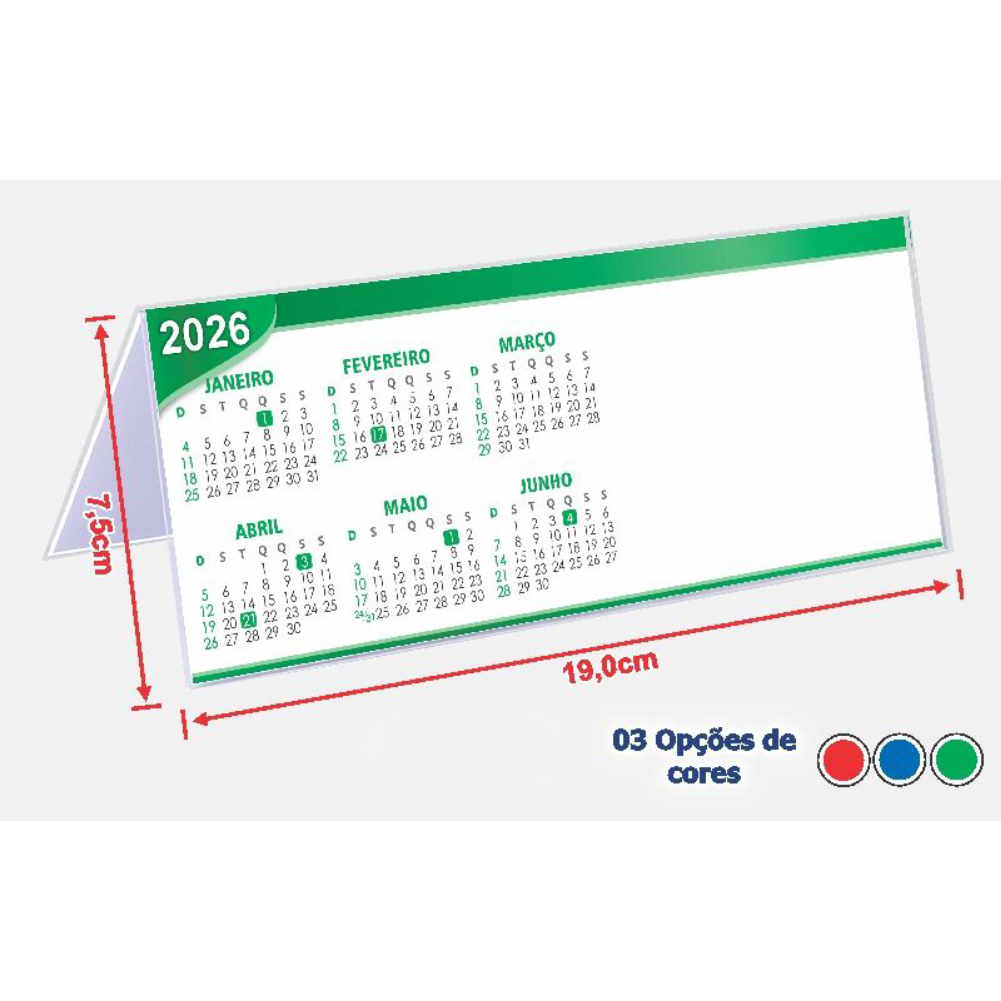 Calendário de Mesa Orion – CA-04